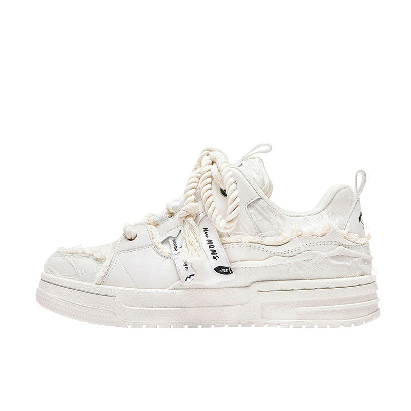 Women's & Men's Aircraft Receipt Homemade National Fashion Bread Board Sneakers