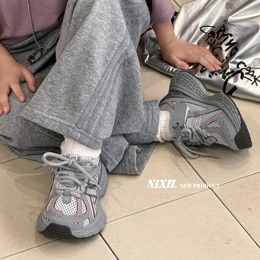 Summer Korean Fashion Single Mesh Breathable Kid's Sneakers