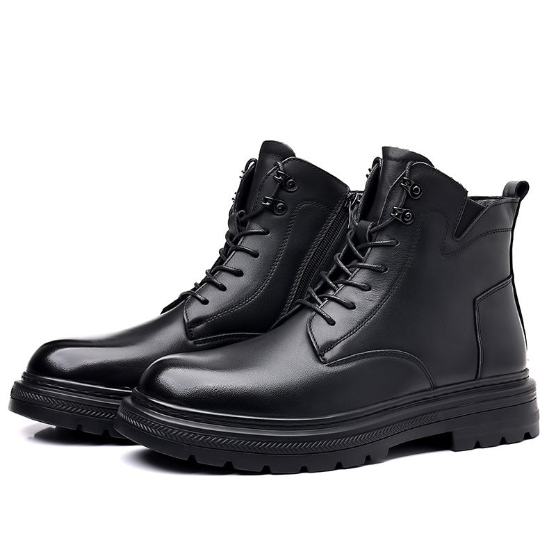Men's Martin Tooling British Style First Layer Boots