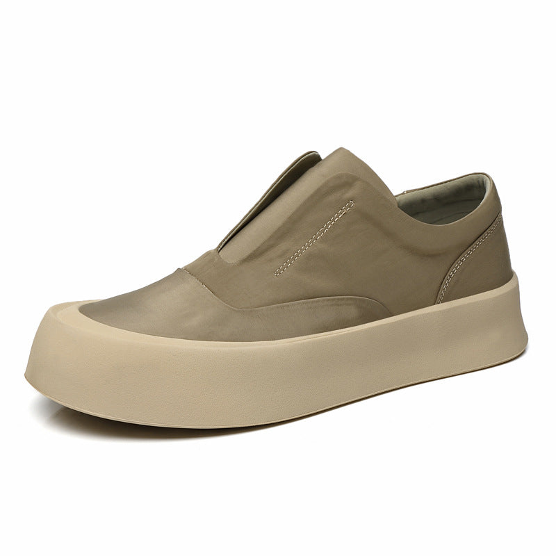 Men's Summer Breathable Cloth Chunky Trendy Versatile Canvas Shoes