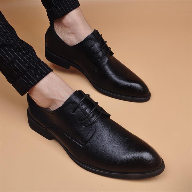 Men's Breathable Summer Korean Style Height Increasing Men's Shoes