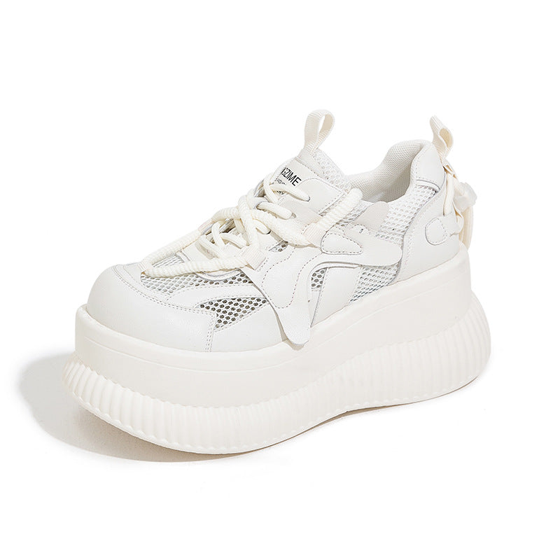 Women's & Men's European Goods Dad Hollow Mesh Surface Sneakers