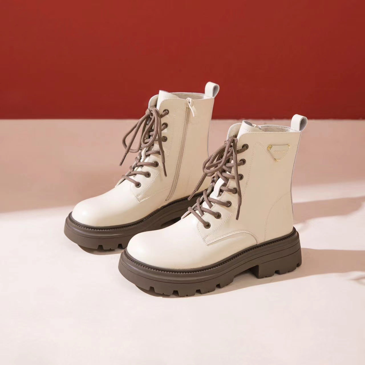 Women's For Super High British Style Thick Boots