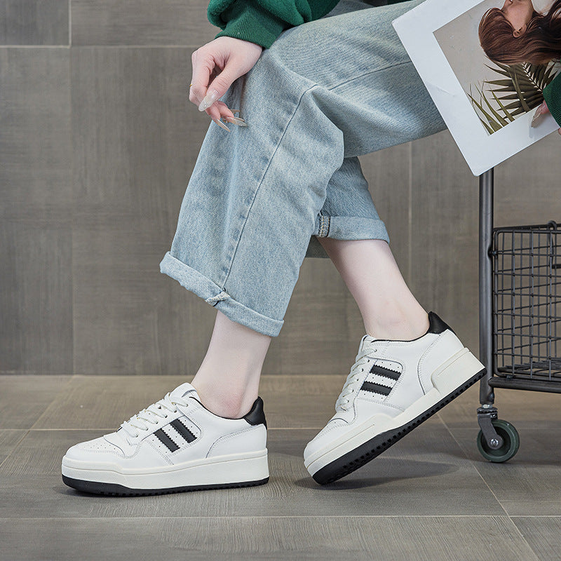 Women's Genuine Platform German Training Board Versatile Sneakers