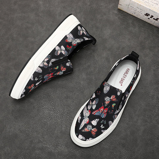 Men's Style Leisure Trendy Board Low Top Canvas Shoes