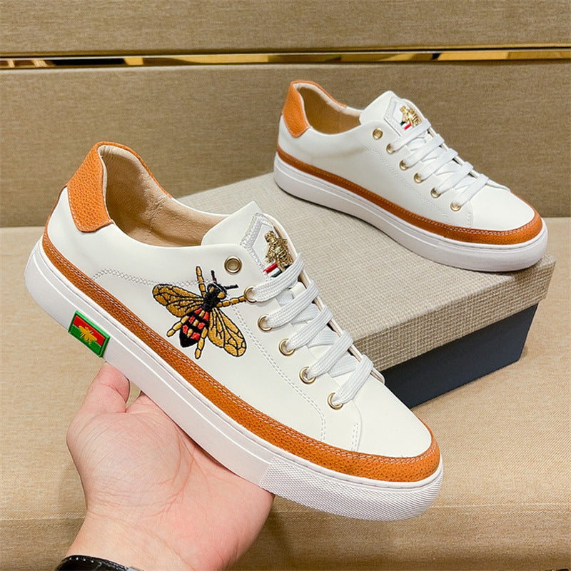 Women's & Men's High Version Embroidery Quality Board Little Sneakers