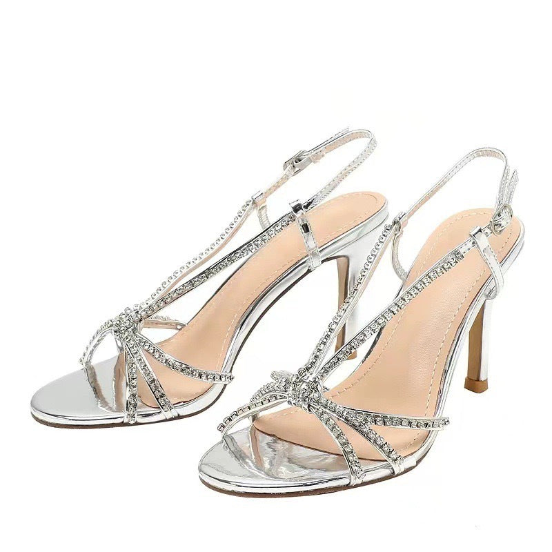 Women's Fairy Stiletto Open Toe Summer Fashion Heels