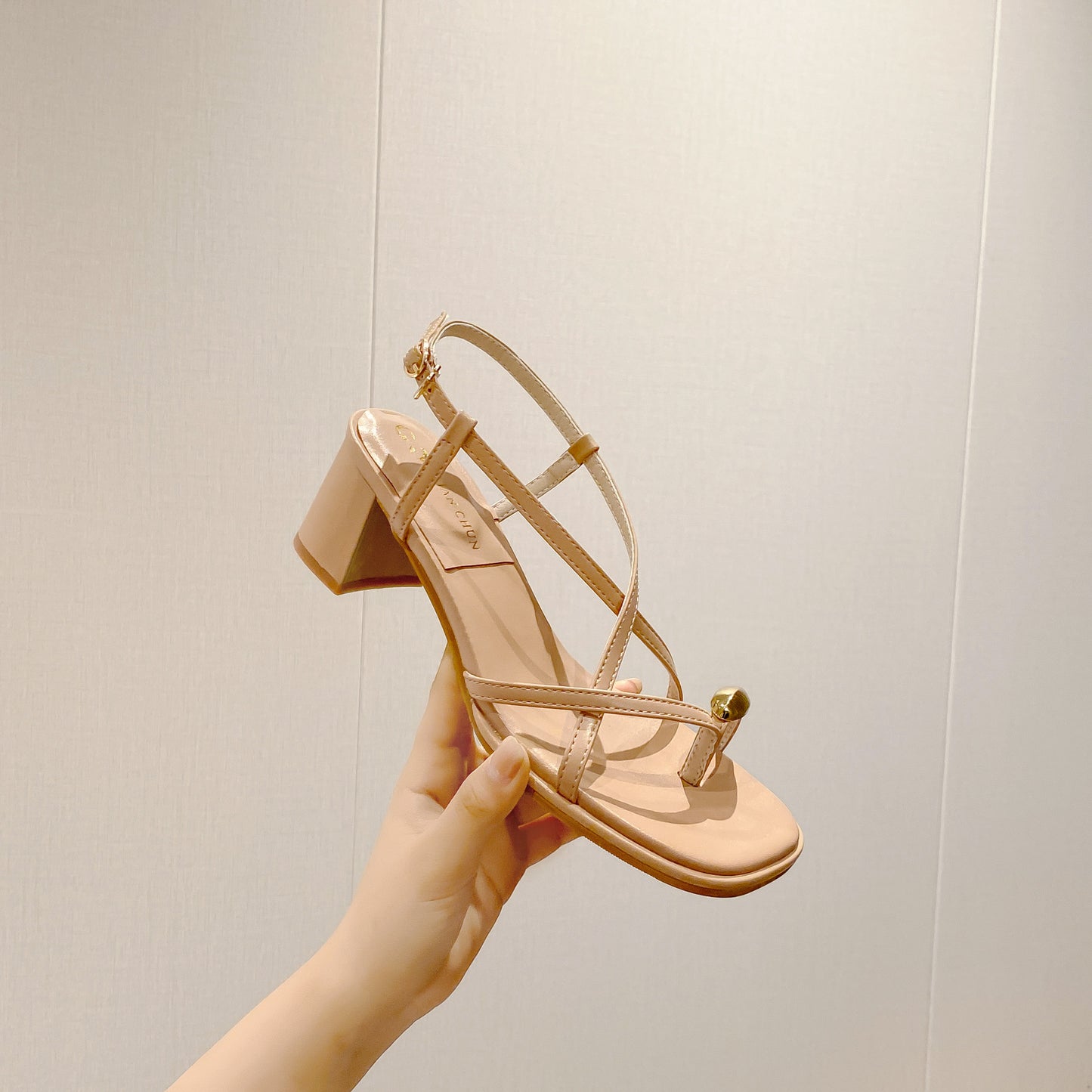Women's Size Fashion Chunky Fairy Style Summer Heels