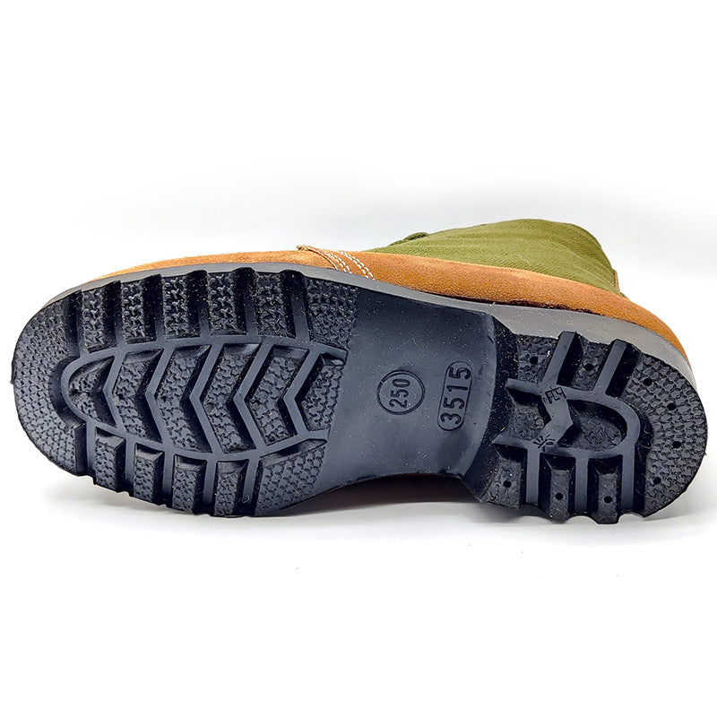 Strong Man Cold Weather Winter Fleece-lined Warm Wool Fur Men's Shoes
