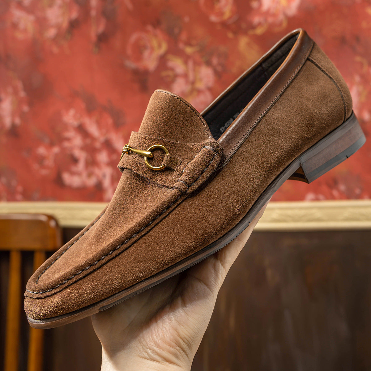 Men's Korean Style Penny Business Round Toe Loafers