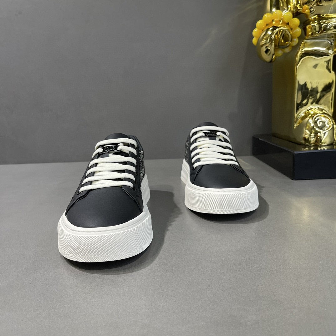 Men's Trendy Genuine Breathable Cloth Light Luxury Men's Board Shoes