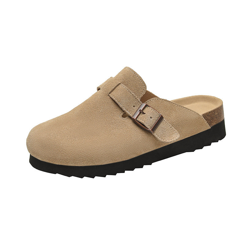 Sole Thick Bottom Increased Fishing Closed Slippers