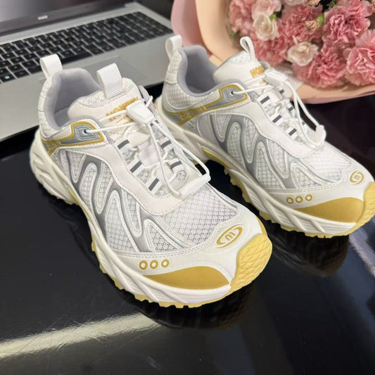 Women's Summer Platform Dad Breathable Single Mesh Trendy Sneakers