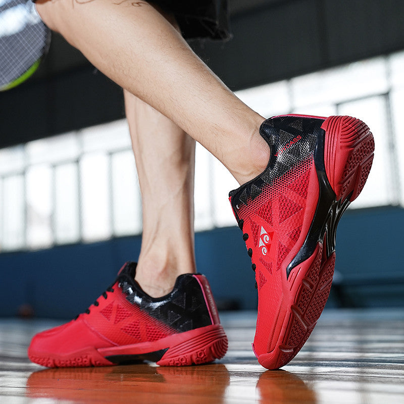 Women's & Men's Badminton Shock Absorption Breathable Wearable Tennis Kid's Sneakers
