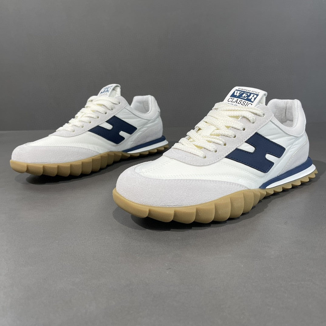 Men's Sports Spring Soft Bottom Flat Versatile Vintage Fashion Men's Board Shoes