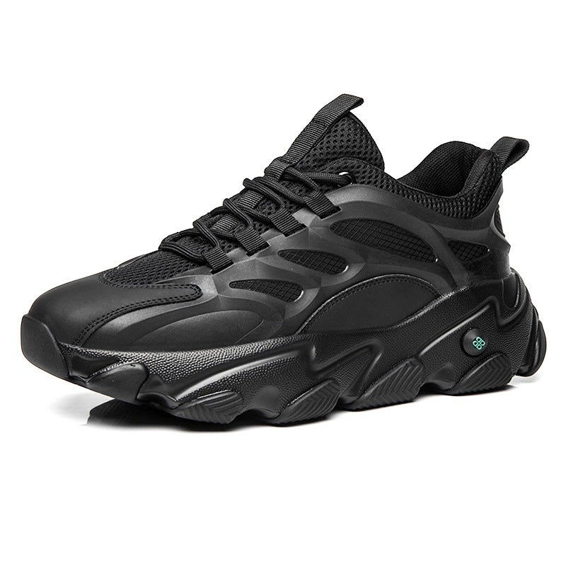 Men's Mesh Ice Silk Breathable Thick Bottom Sneakers