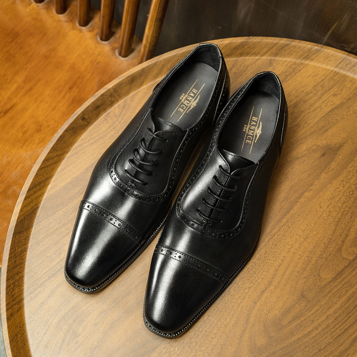 Men's Fashion Two-way Autumn Oxford Formal Leather Shoes