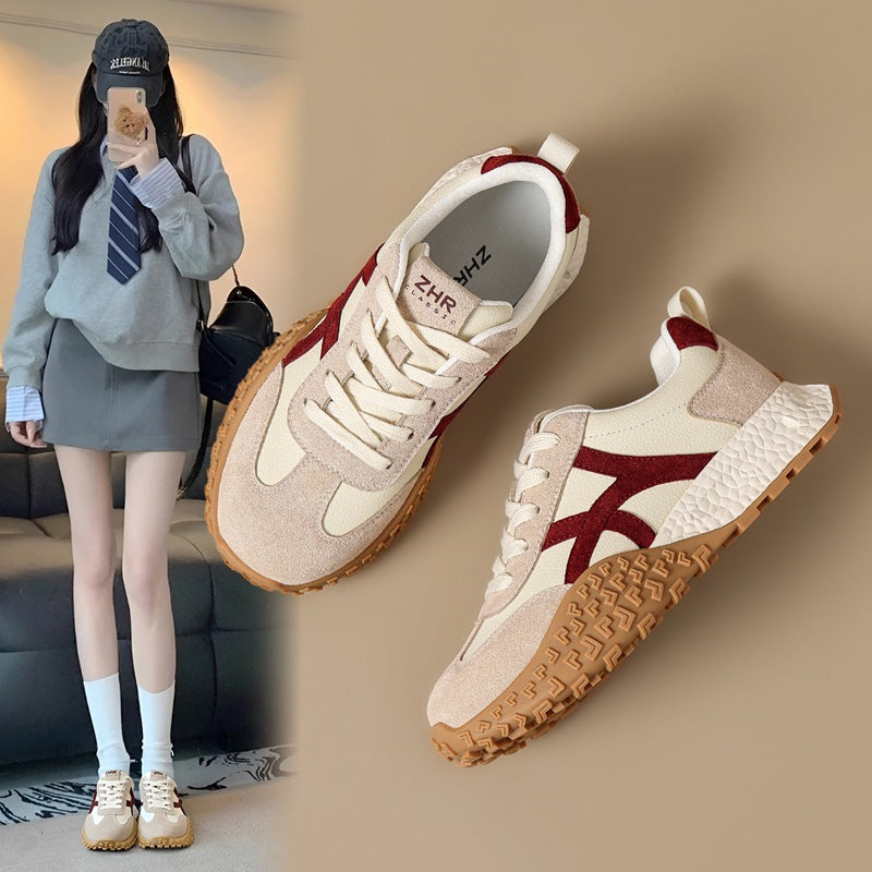 Retro Daddy Cortez Spring Platform Lightweight Moral Sneakers