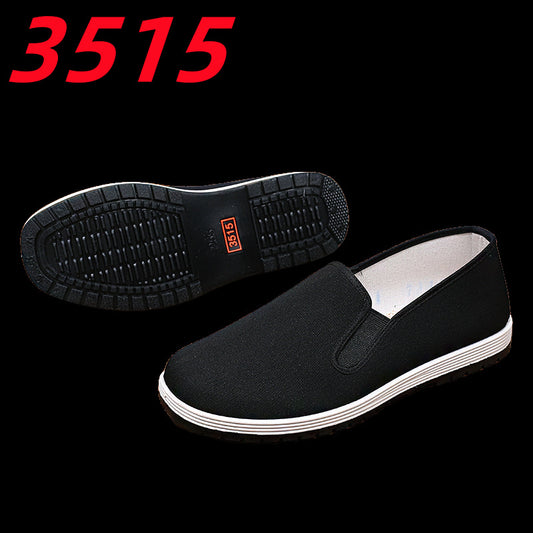 Cloth Breathable Wearable Driver Driving Dad Canvas Shoes