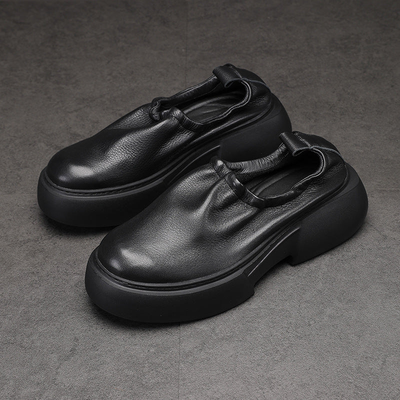 Men's Comfortable Raise The Bottom Slip-on Lazy Casual Shoes