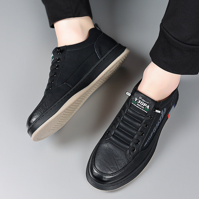 Men's Light Luxury Fashion Soft Bottom Outdoor Leather Shoes