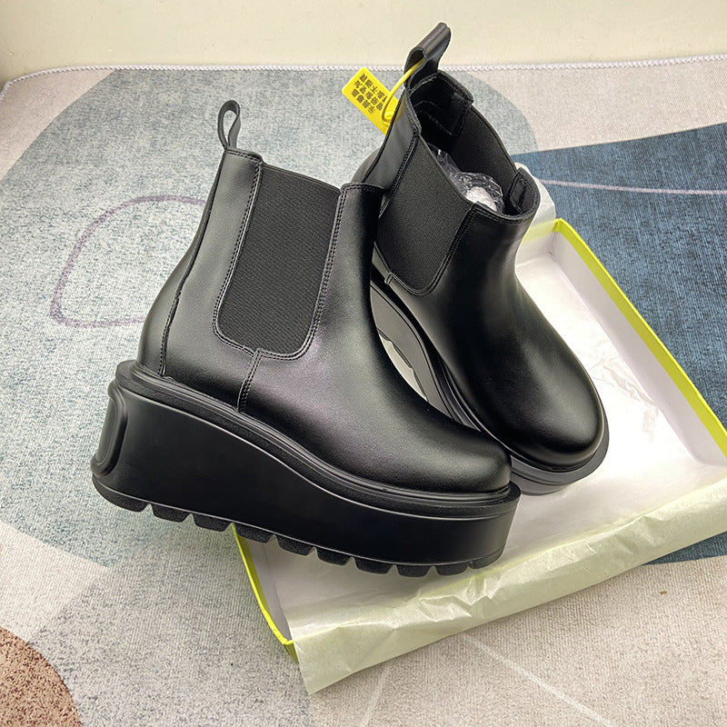Super Thick Sole Platform High Leg Boots