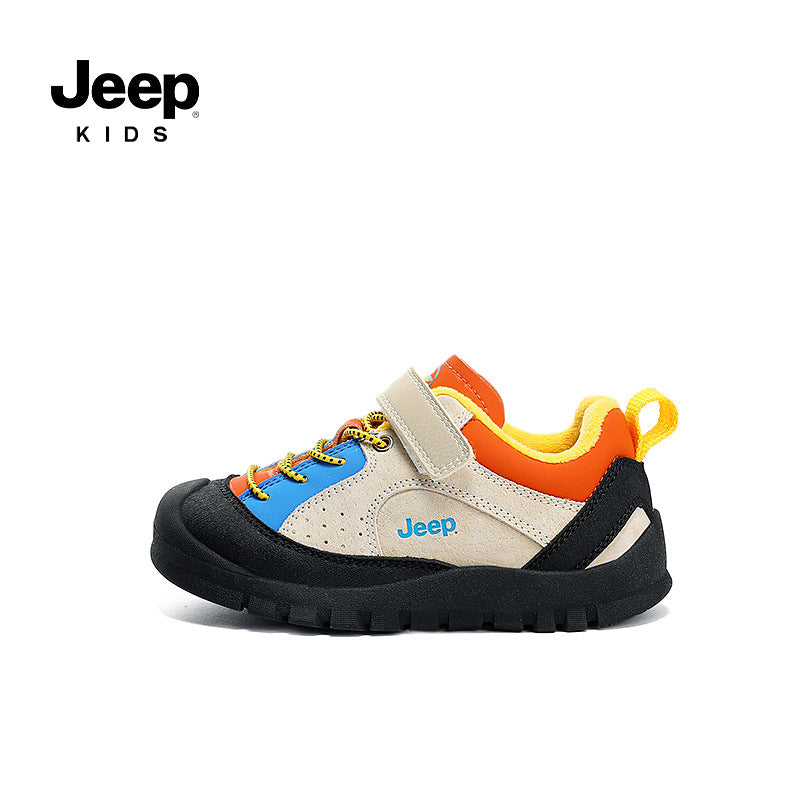 Children's Boy Winter Fleece-lined Two Cotton Soft Kid's Sneakers