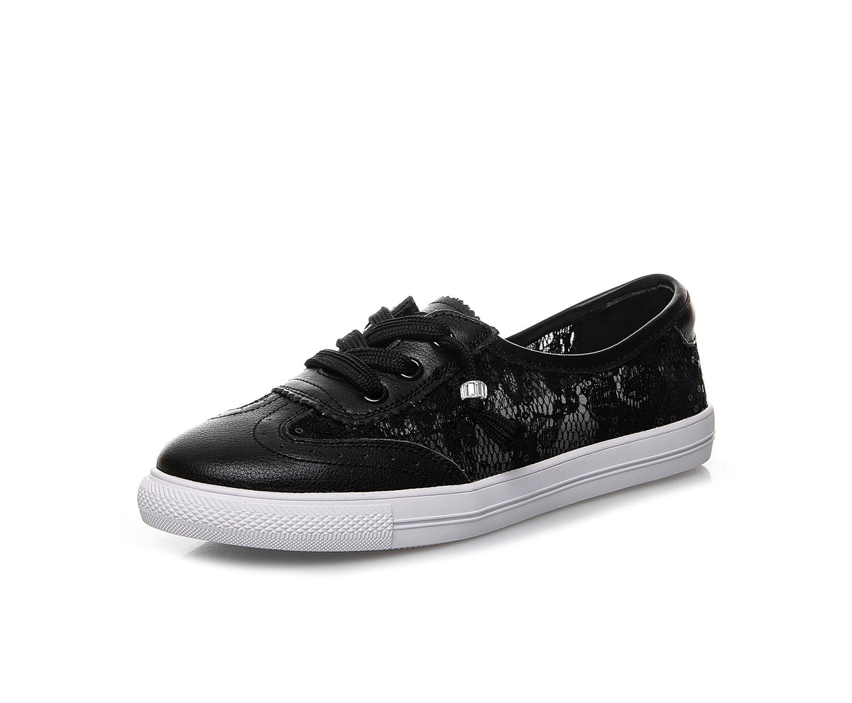 Women's White Authentic Hollow Out Korean Style Women's Casual Shoes