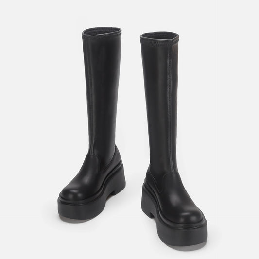 Thigh High Leg Height Increased Wrapping Slimming Pants Boots