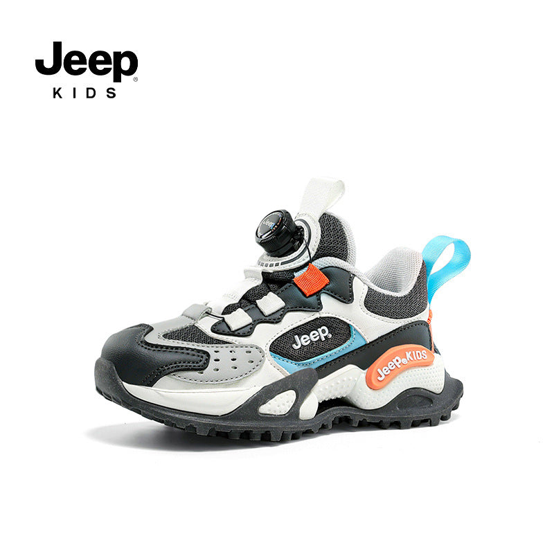 Children's Climbing Mesh Breathable Boys Running Shock Kid's Sneakers