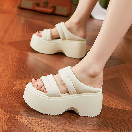 Women's Thick-soled Summer Fashion Outerwear Muffin Height Sandals