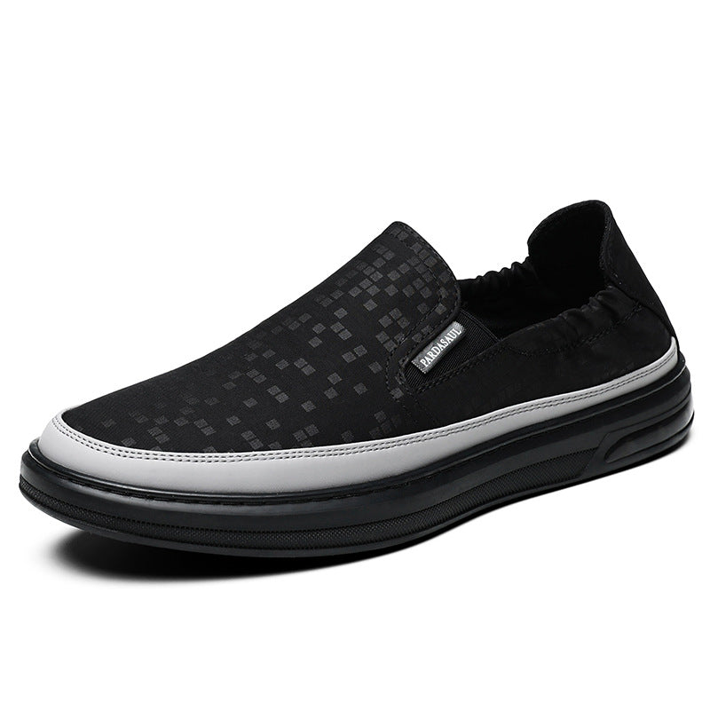 Men's Old Cloth Soft Bottom Summer Slip-on Canvas Shoes