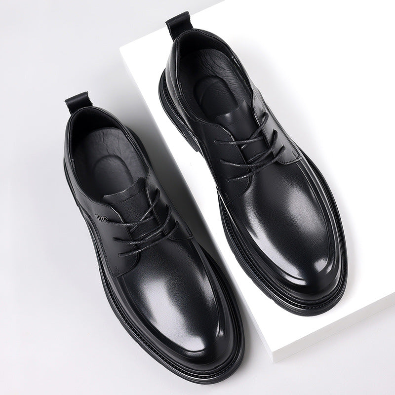 Men's Soft Bottom Surface Business Versatile Breathable Leather Shoes