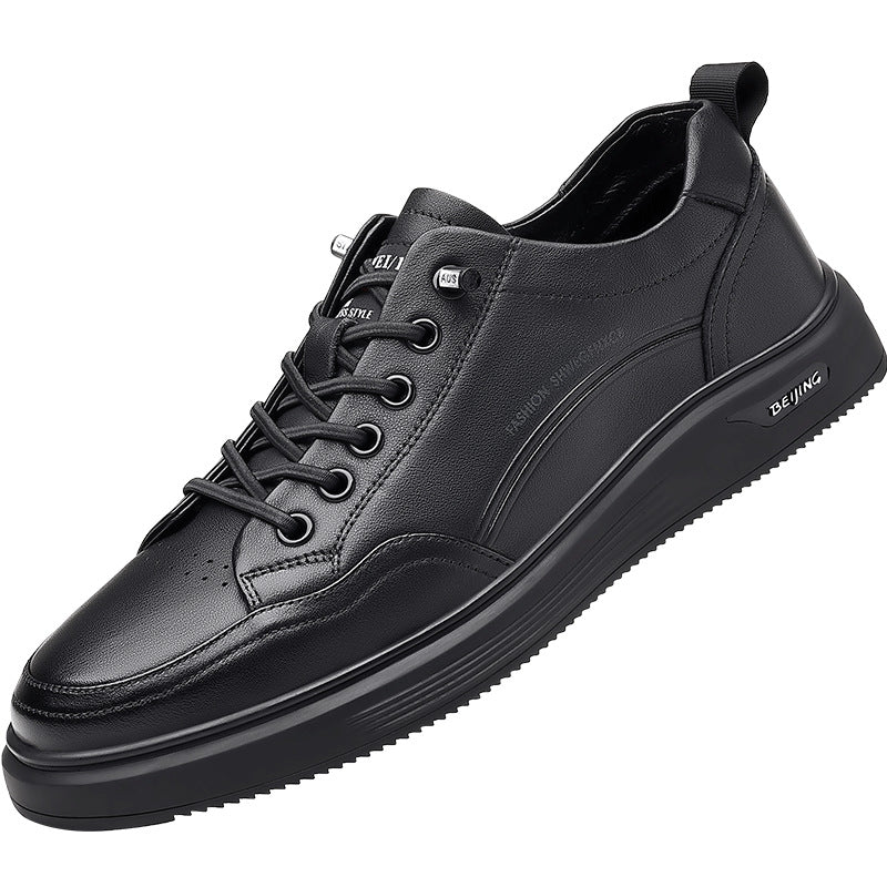 Men's Spring Comfortable Soft Bottom Handmade Trendy Leather Shoes