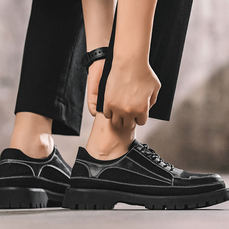 Men's Korean Trendy Handsome Lace Up Youth Casual Shoes