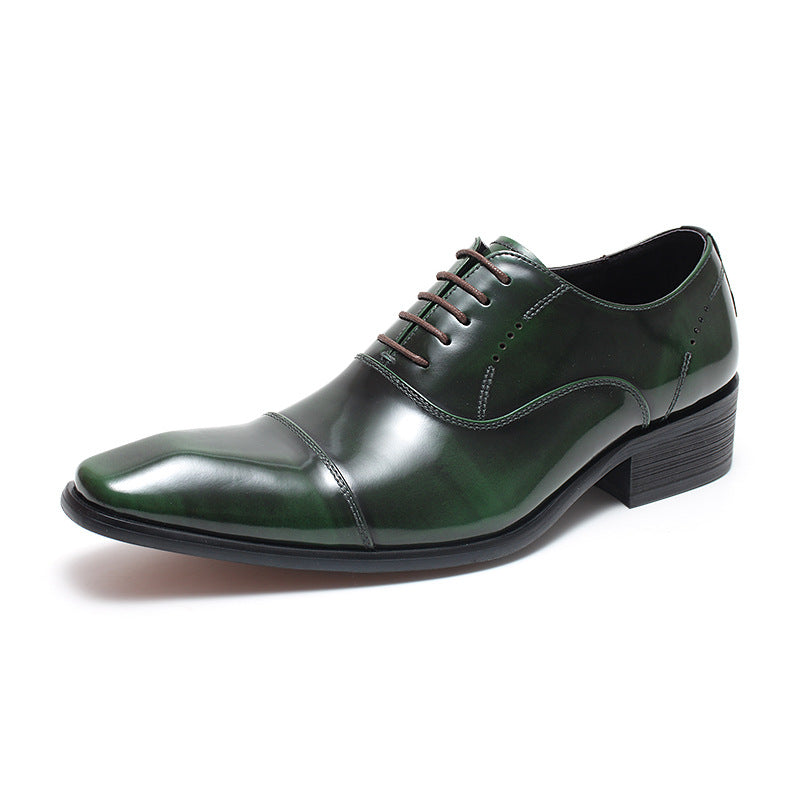 Men's Business Formal Wear Three Joint Italian Leather Shoes