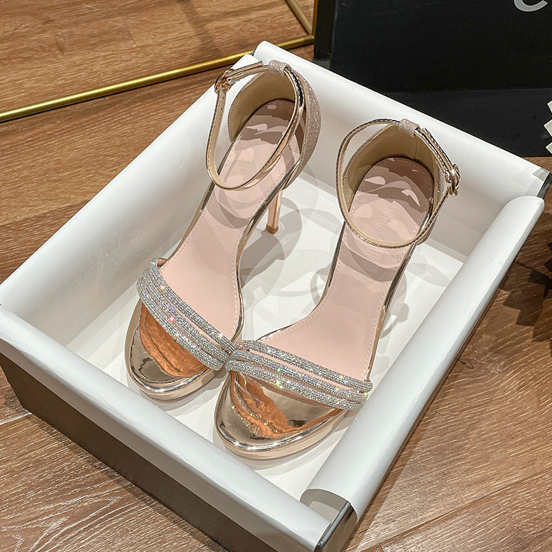 Women's Cool Summer Everyday Fashion Round Toe Heels