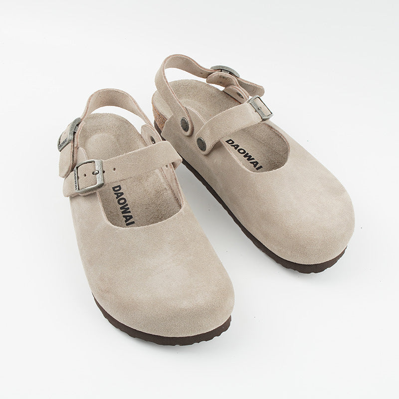 Women's Summer Mary Jane Comfortable Walking Two-way Women's Shoes