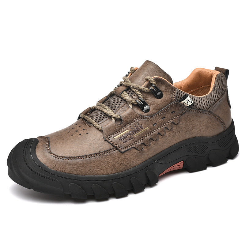 Men's Autumn Plus Size Outdoor Climbing Genuine Casual Shoes
