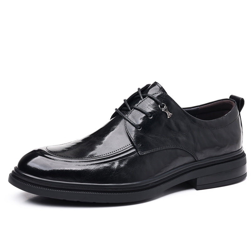 Men's Style Business Formal Wear Trendy Groom Leather Shoes