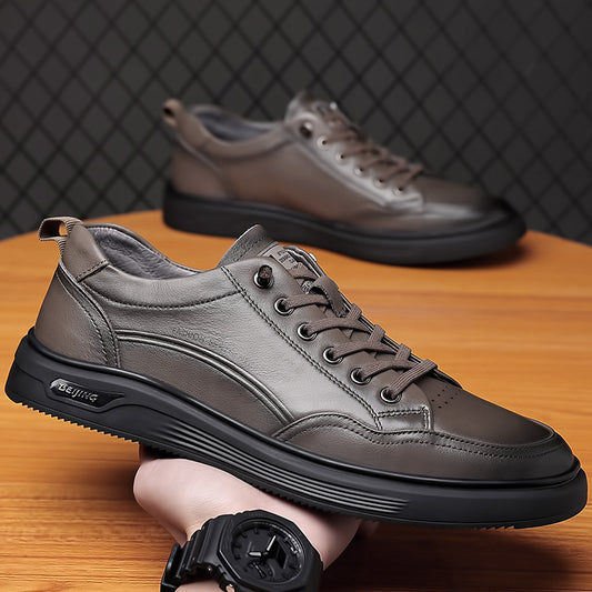 Men's Spring Comfortable Soft Bottom Handmade Trendy Leather Shoes