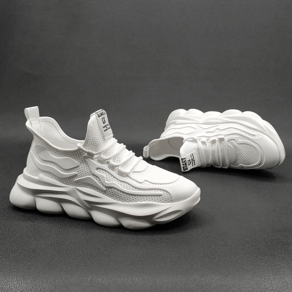 Men's Summer Flying Woven Breathable Mesh Surface Trendy Sneakers