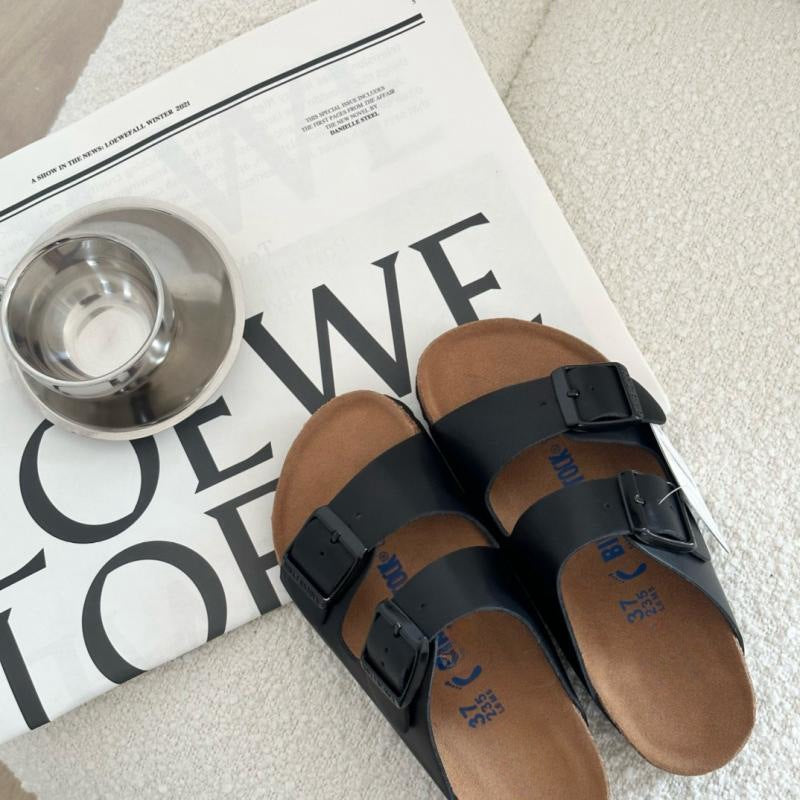 Women's Sole Toe Cap Semi Outer Wear Sandals