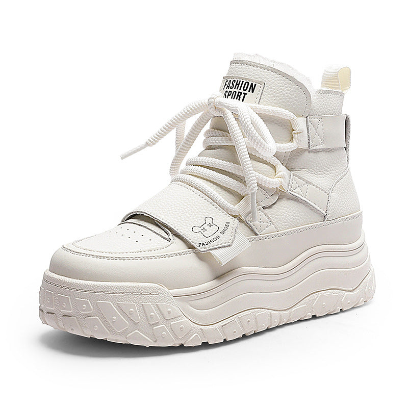 Platform Female Winter Thick Warm Northeast Snow Boots