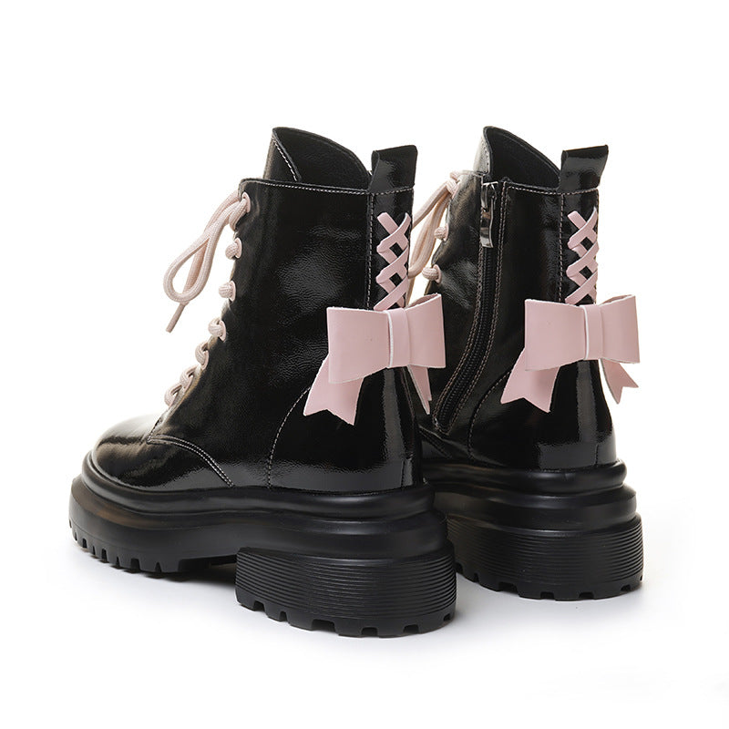 Women's Bow Sock Fashion Tie Lolita Length Boots