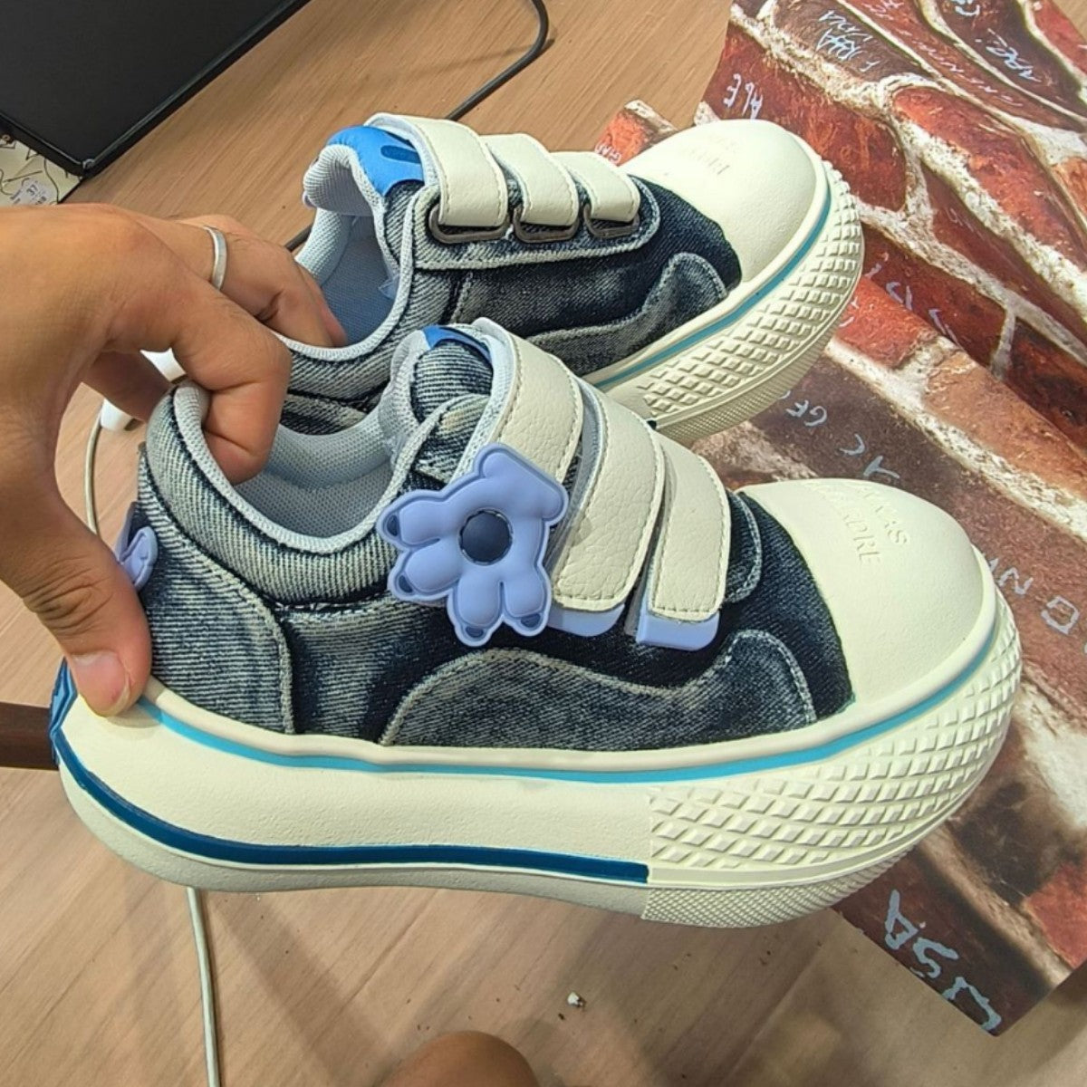 Men's Stitch Spring Breathable Thick-soled Height Increasing Canvas Shoes