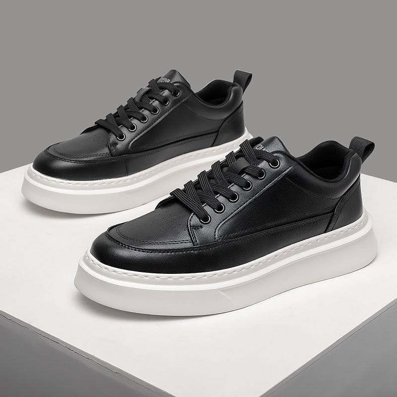 Men's White Autumn Fashion Retro Sports Lightweight Men's Board Shoes