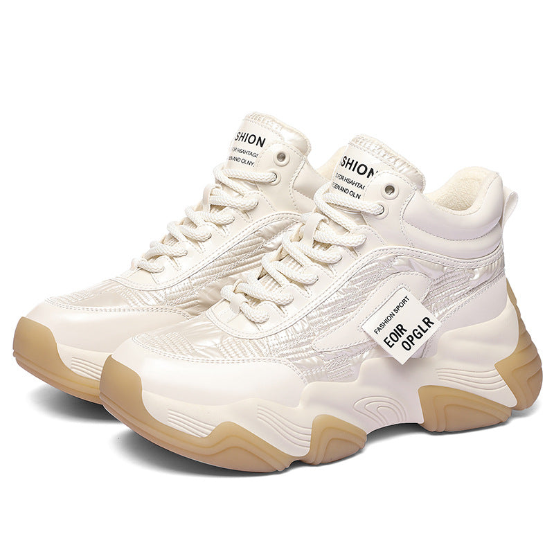 Women's Make Up Black Running Shock Absorption Sneakers