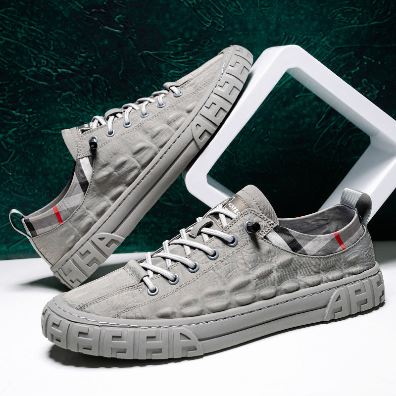 Men's Cool Summer Breathable Cloth Front Canvas Shoes
