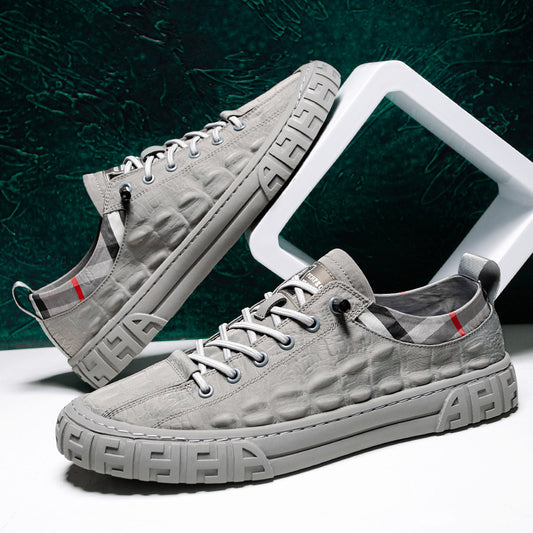 Men's Cool Summer Breathable Cloth Front Canvas Shoes